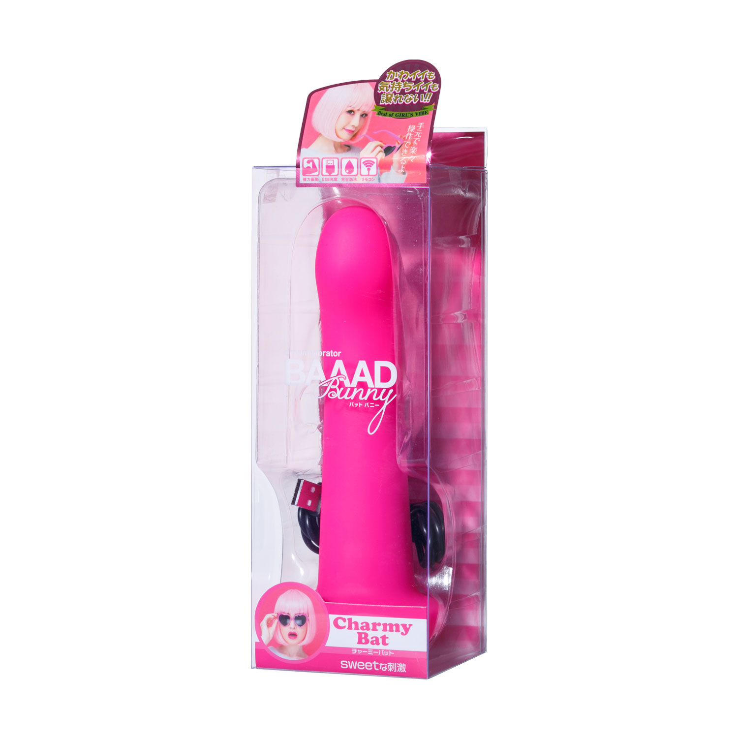 BAAAD　Bunny　Charmy　Bat(バッドバニーチャーミーバット)